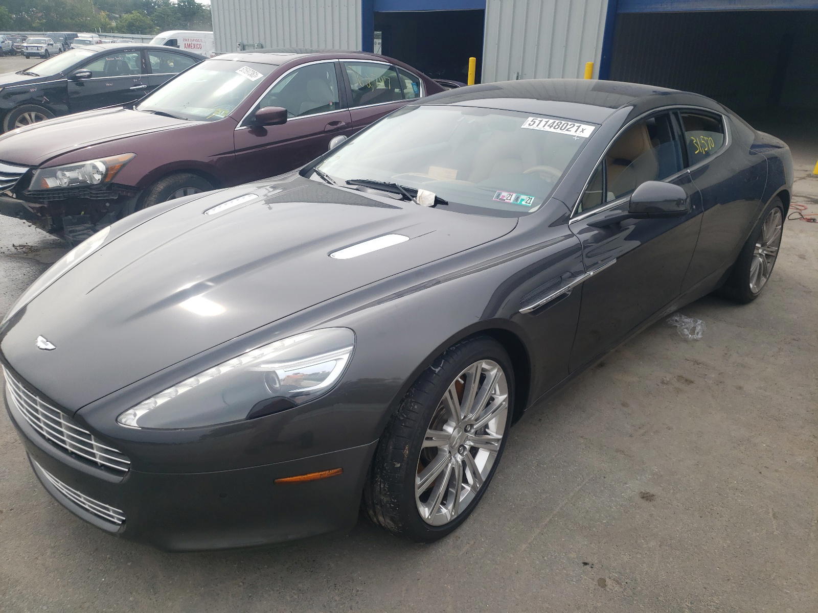 Photo 2 from auction – 2011 ASTON MARTIN RAPIDE with VIN SCFHDDAJ5BAF01666