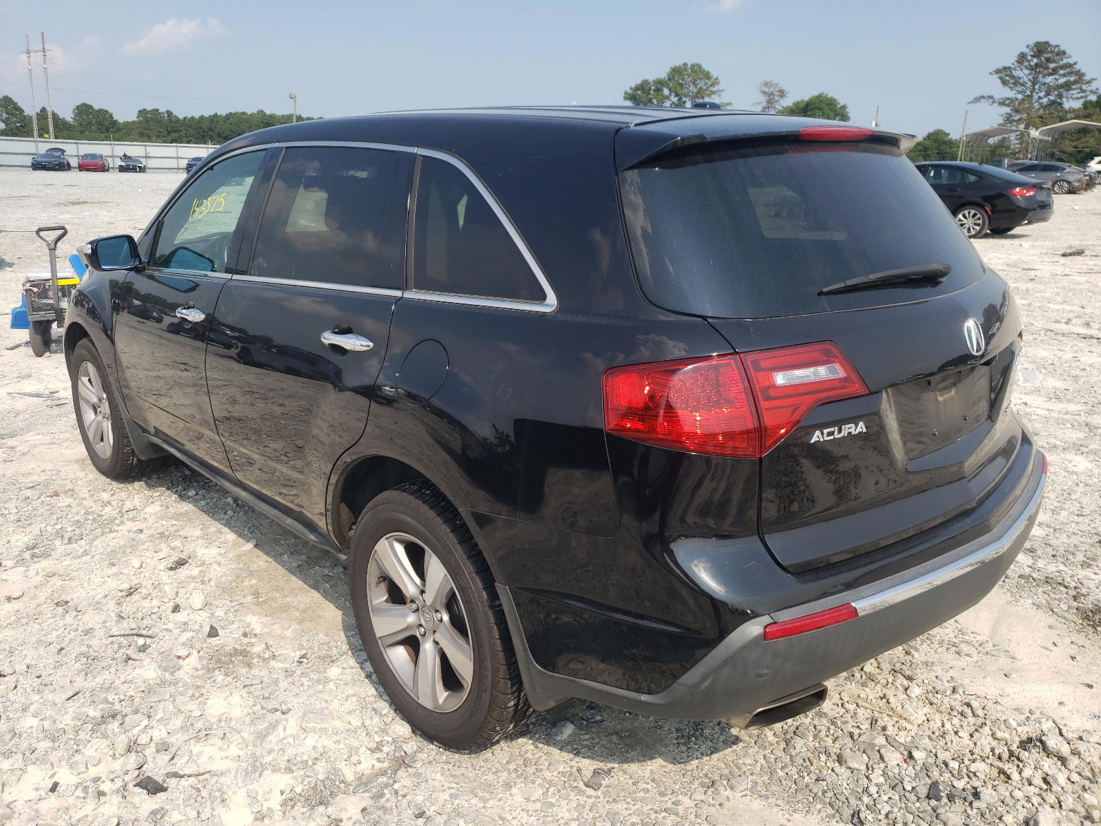 Photo 3 from auction – 2011 ACURA MDX with VIN 2HNYD2H2XBH511779