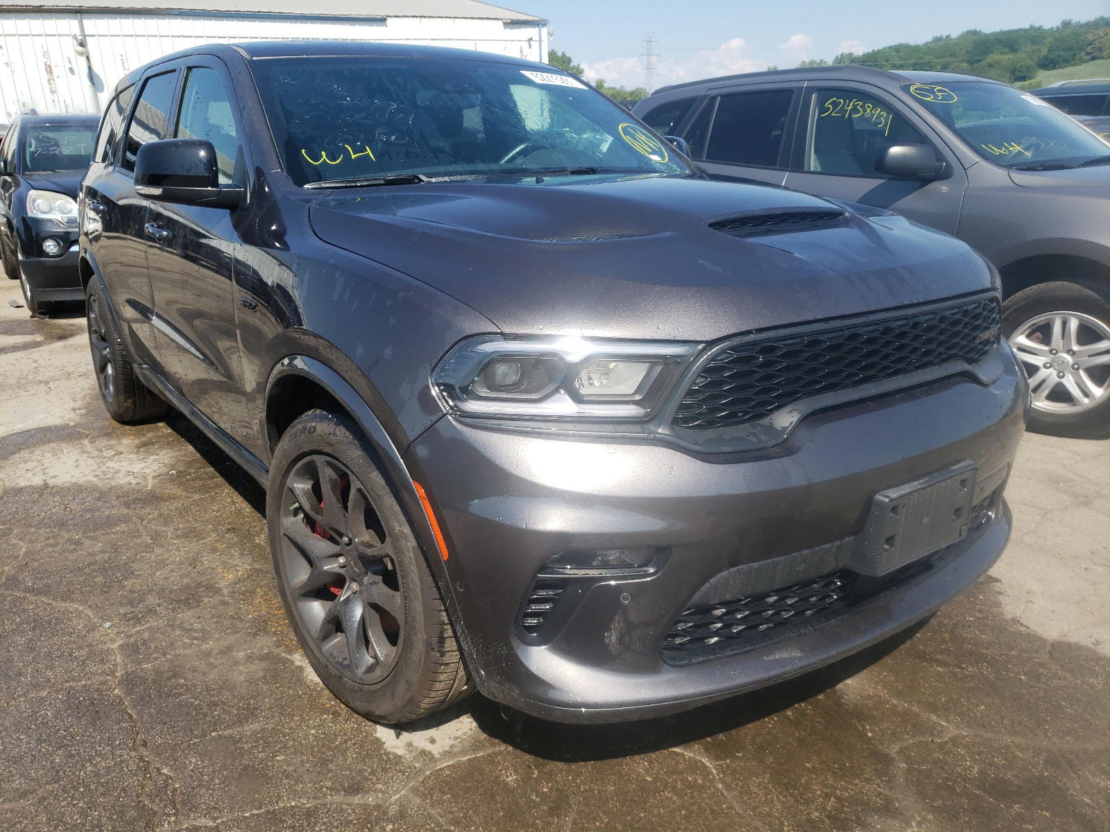 DODGE DURANGO SR 2021 with VIN 1C4SDJGJ2MC518780 - Photo from auction