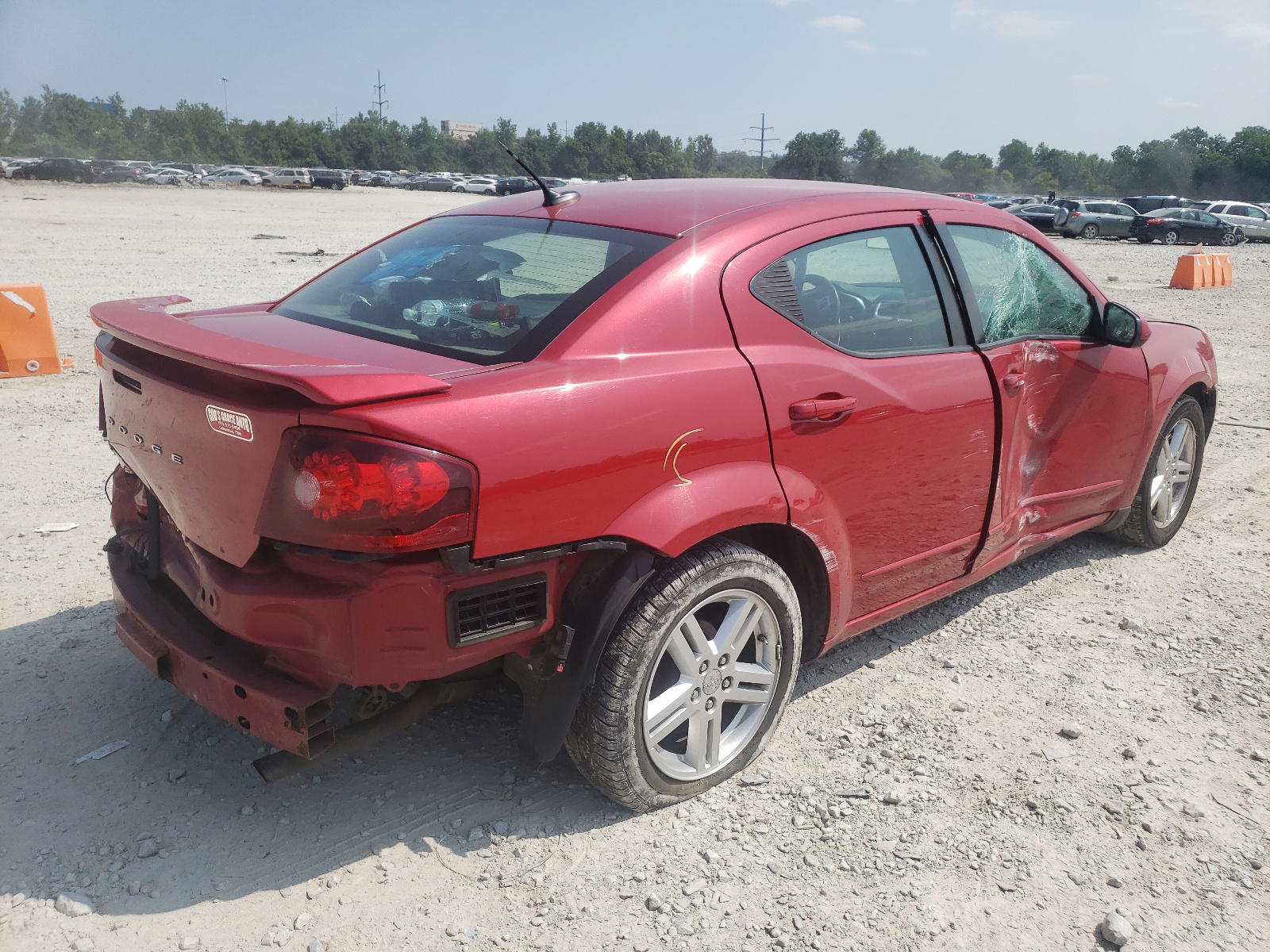 Photo 4 from auction – 2012 DODGE AVENGER SX with VIN 1C3CDZCB5CN179036