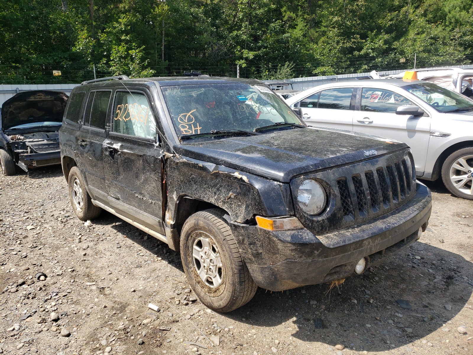 JEEP PATRIOT SP 2016 with VIN 1C4NJRBB5GD509977 - Photo from auction