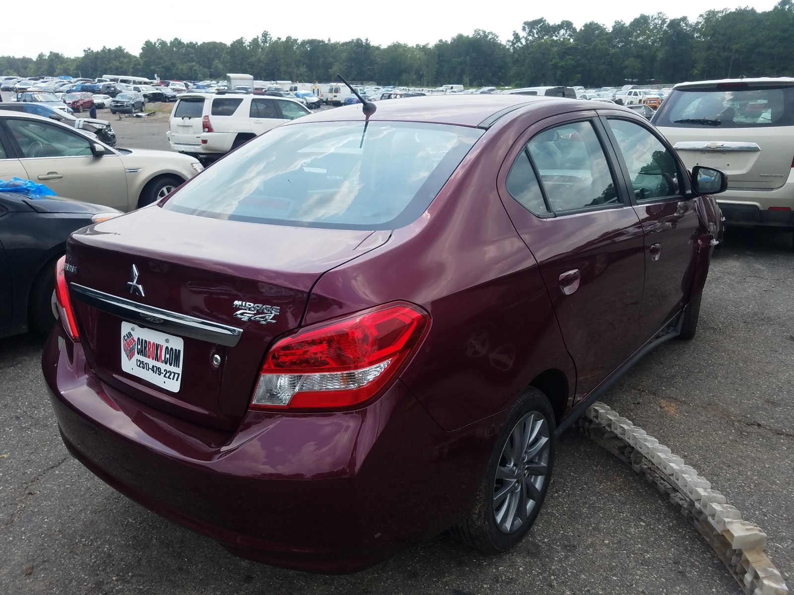 Photo 4 from auction – 2019 MITSUBISHI MIRAGE G4 with VIN ML32F3FJ9KHF11564