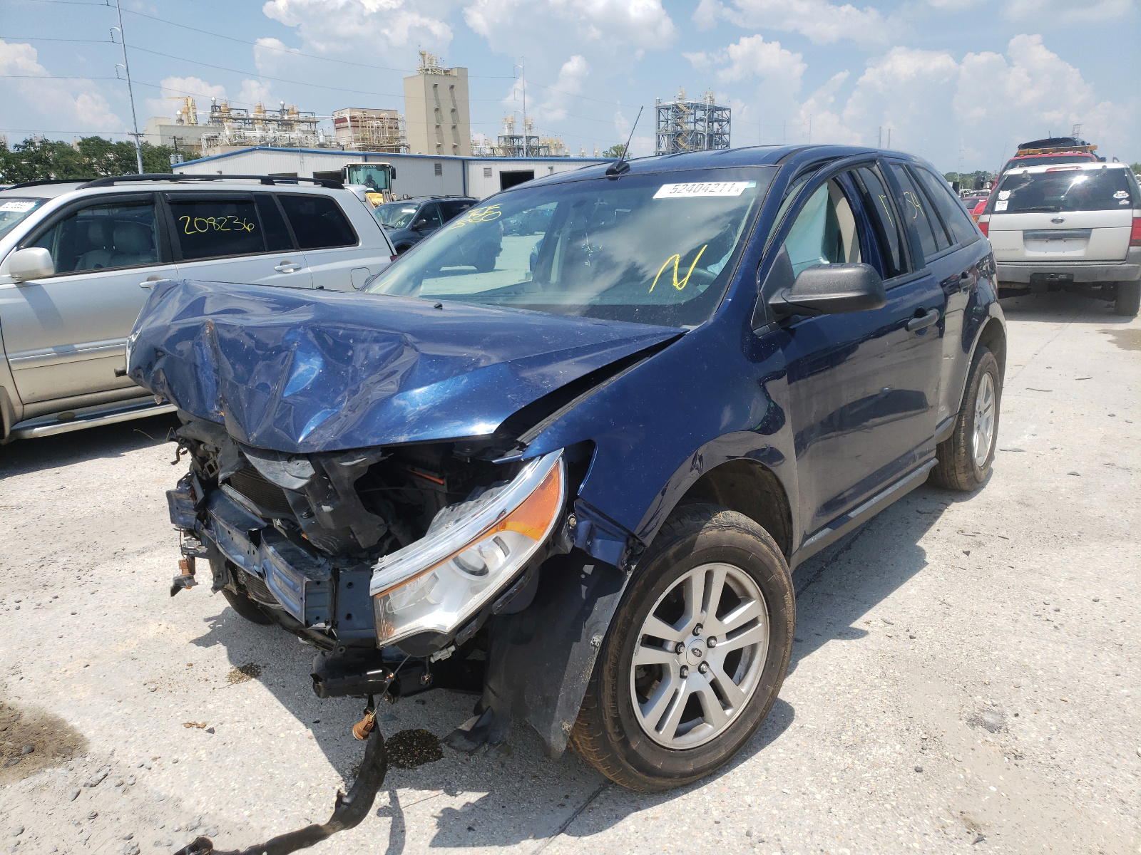 Photo 2 from auction – 2012 FORD EDGE SE with VIN 2FMDK3GC5CBA61128