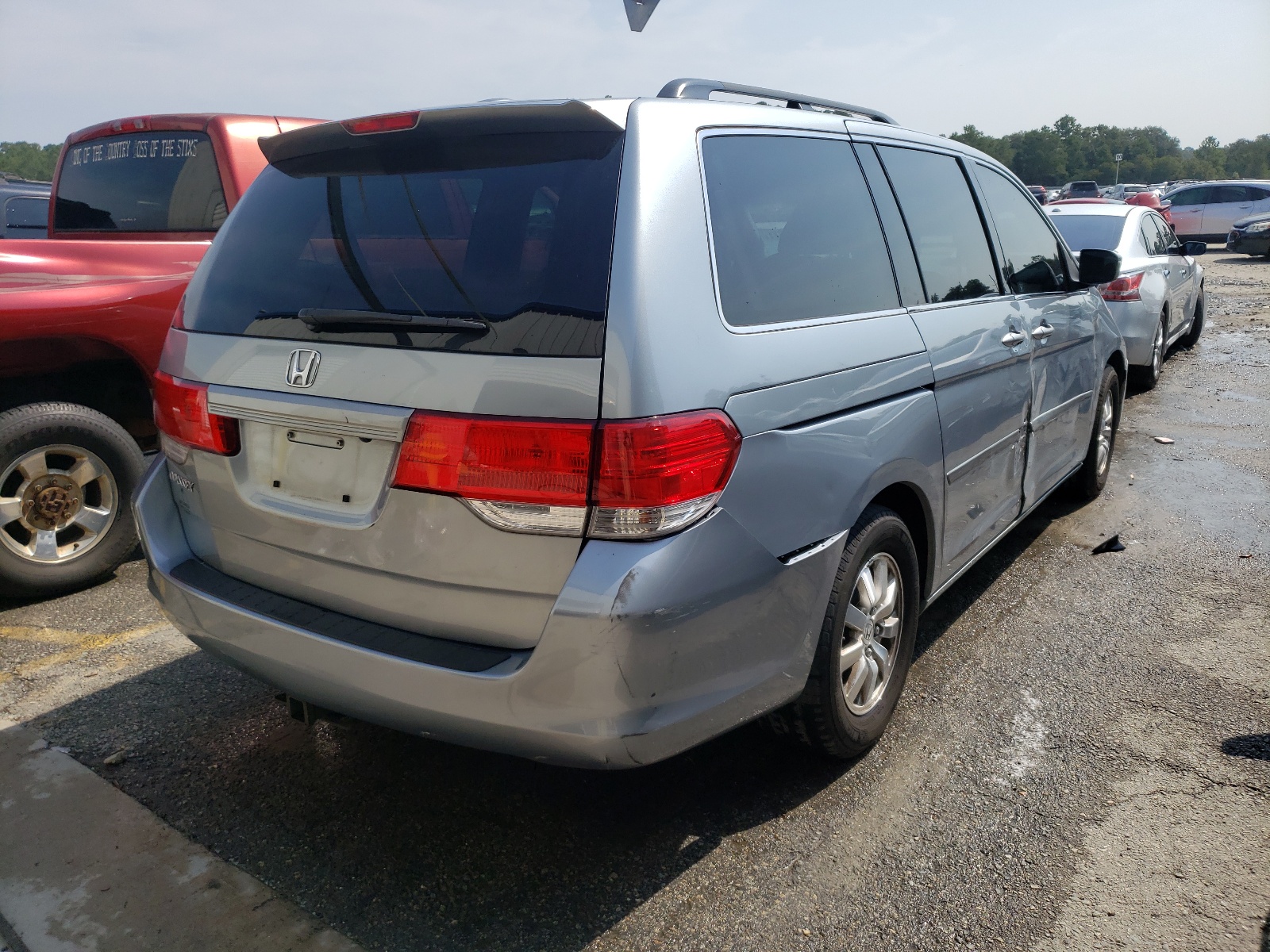 Photo 4 from auction – 2008 HONDA ODYSSEY EX with VIN 5FNRL38688B025833