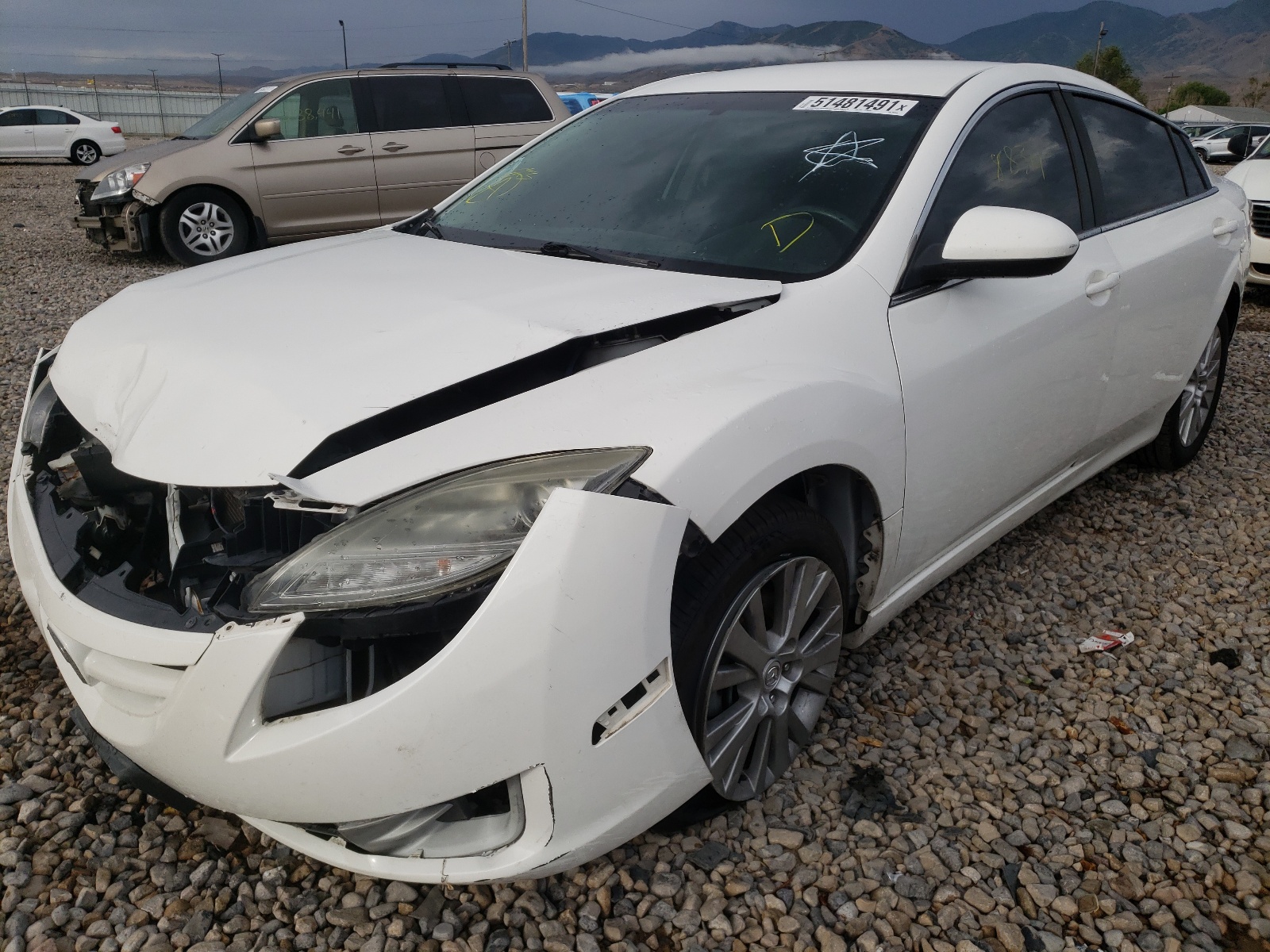 Photo 2 from auction – 2010 MAZDA 6 I with VIN 1YVHZ8CHXA5M30688