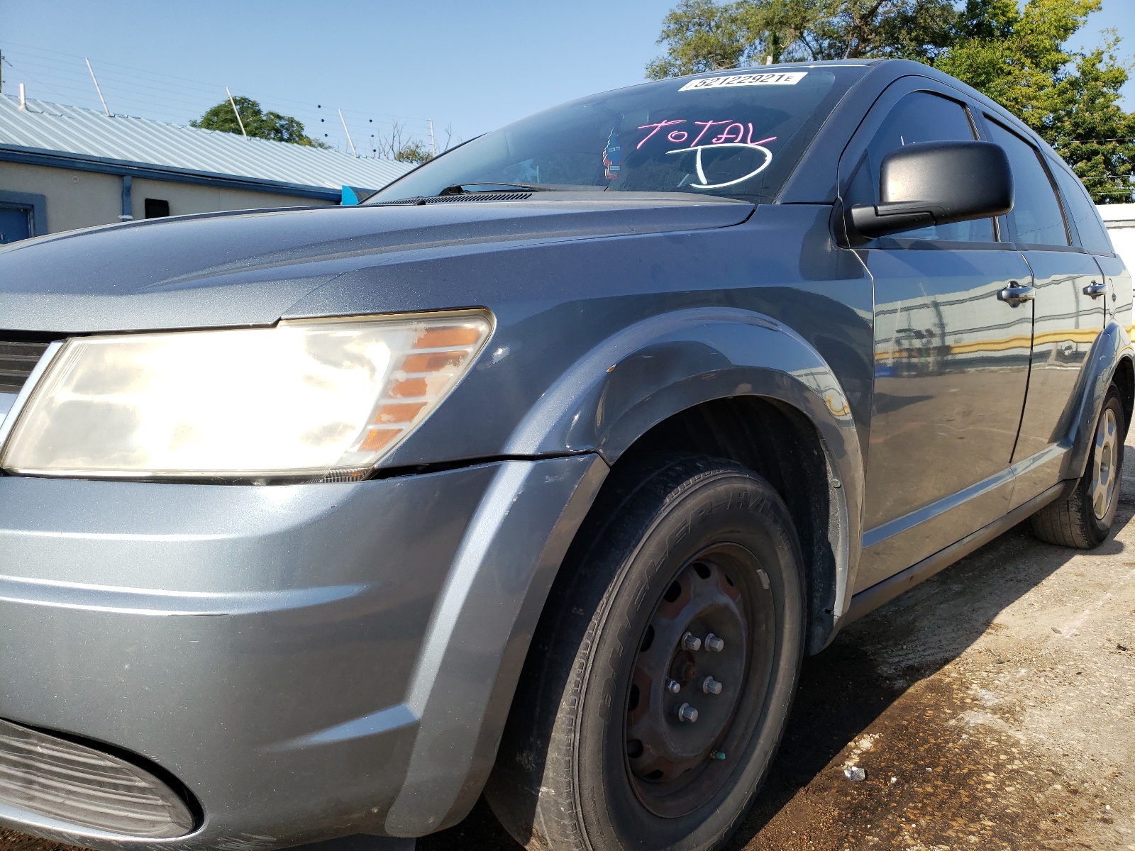 Photo 9 from auction – 2009 DODGE JOURNEY SE with VIN 3D4GG47BX9T574519
