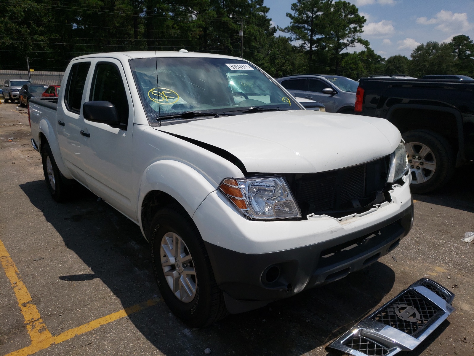 NISSAN FRONTIER S 2015 with VIN 1N6AD0ER8FN716119 - Photo from auction