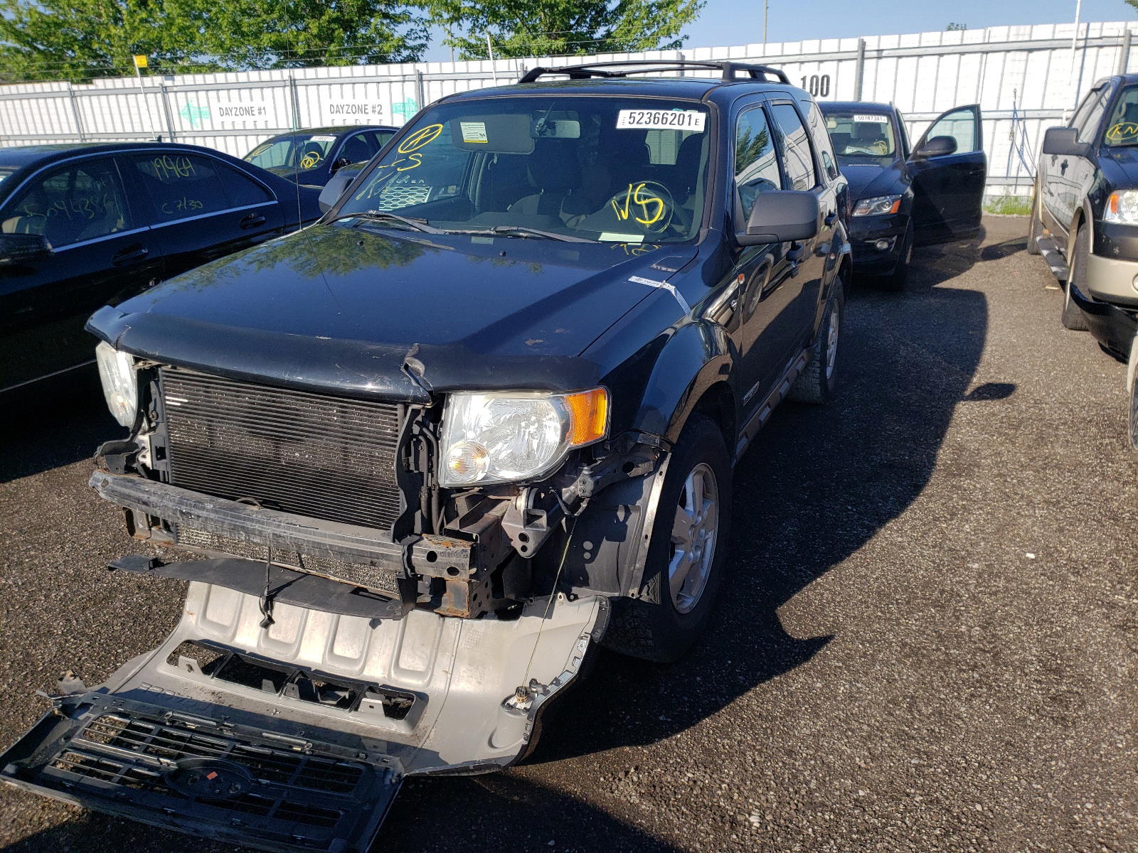 Photo 2 from auction – 2008 FORD ESCAPE XLT with VIN 1FMCU93118KD68418