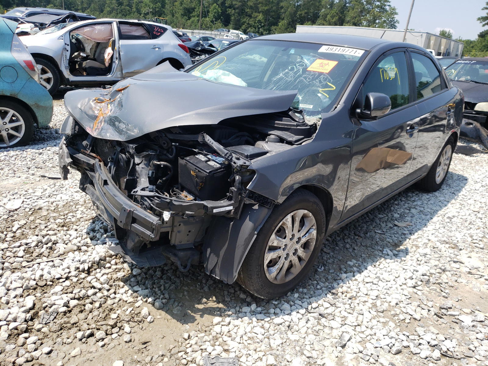 Photo 2 from auction – 2013 KIA FORTE EX with VIN KNAFU4A2XD5723172