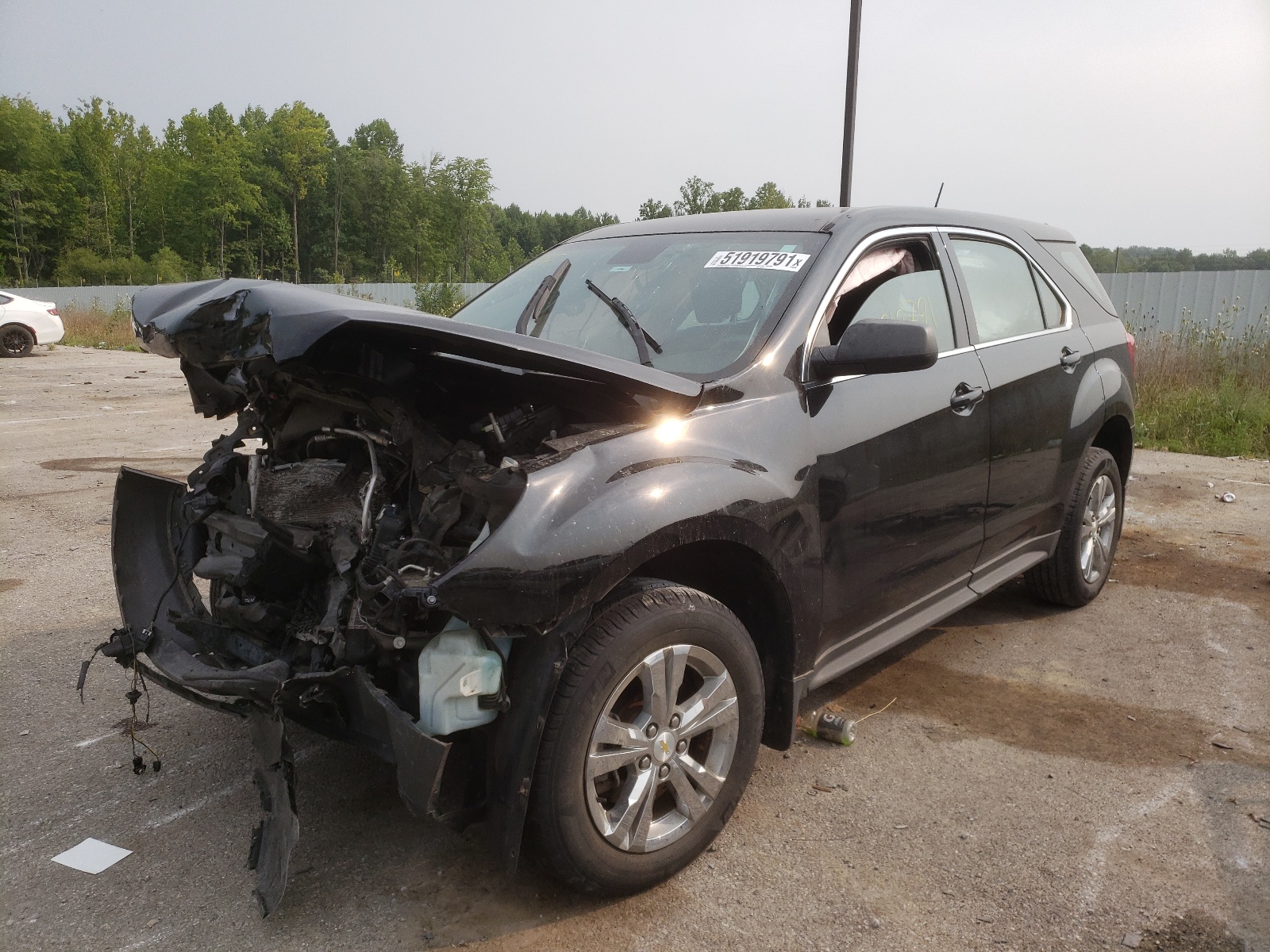 Photo 2 from auction – 2013 CHEVROLET EQUINOX LS with VIN 2GNALBEK7D1258065