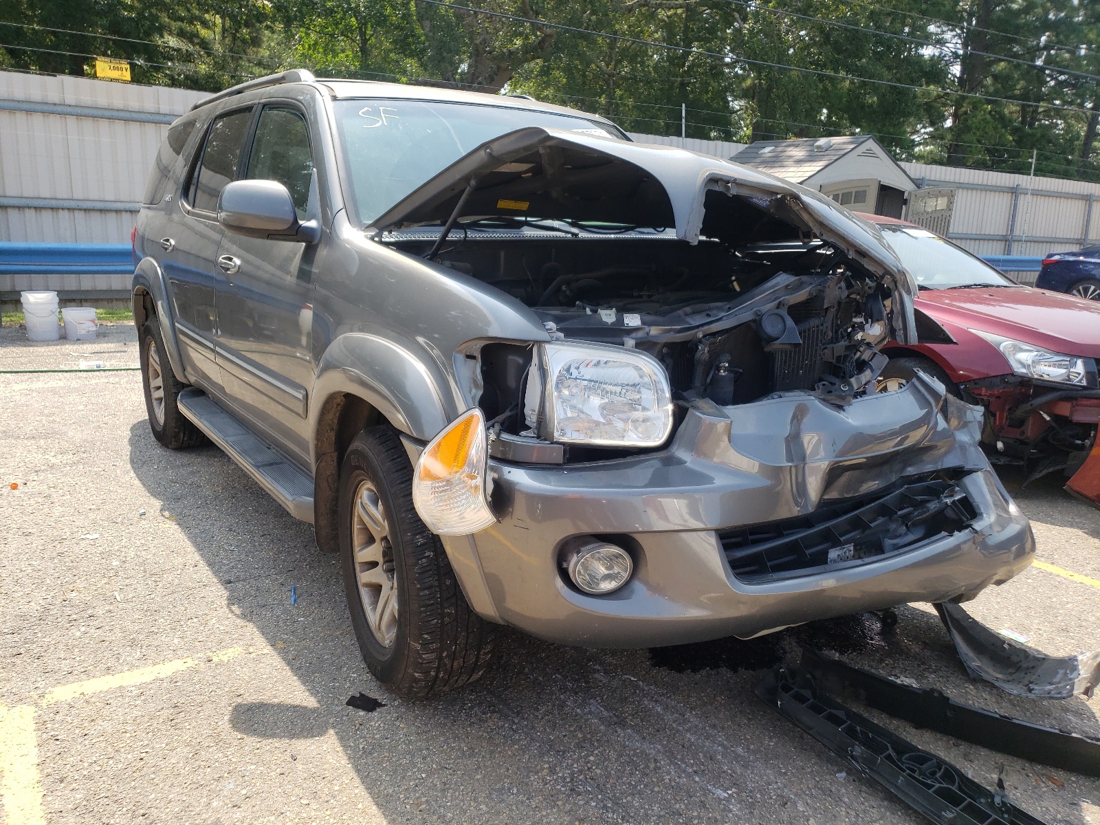 TOYOTA SEQUOIA SR 2005 with VIN 5TDZT34A85S259276 - Photo from auction