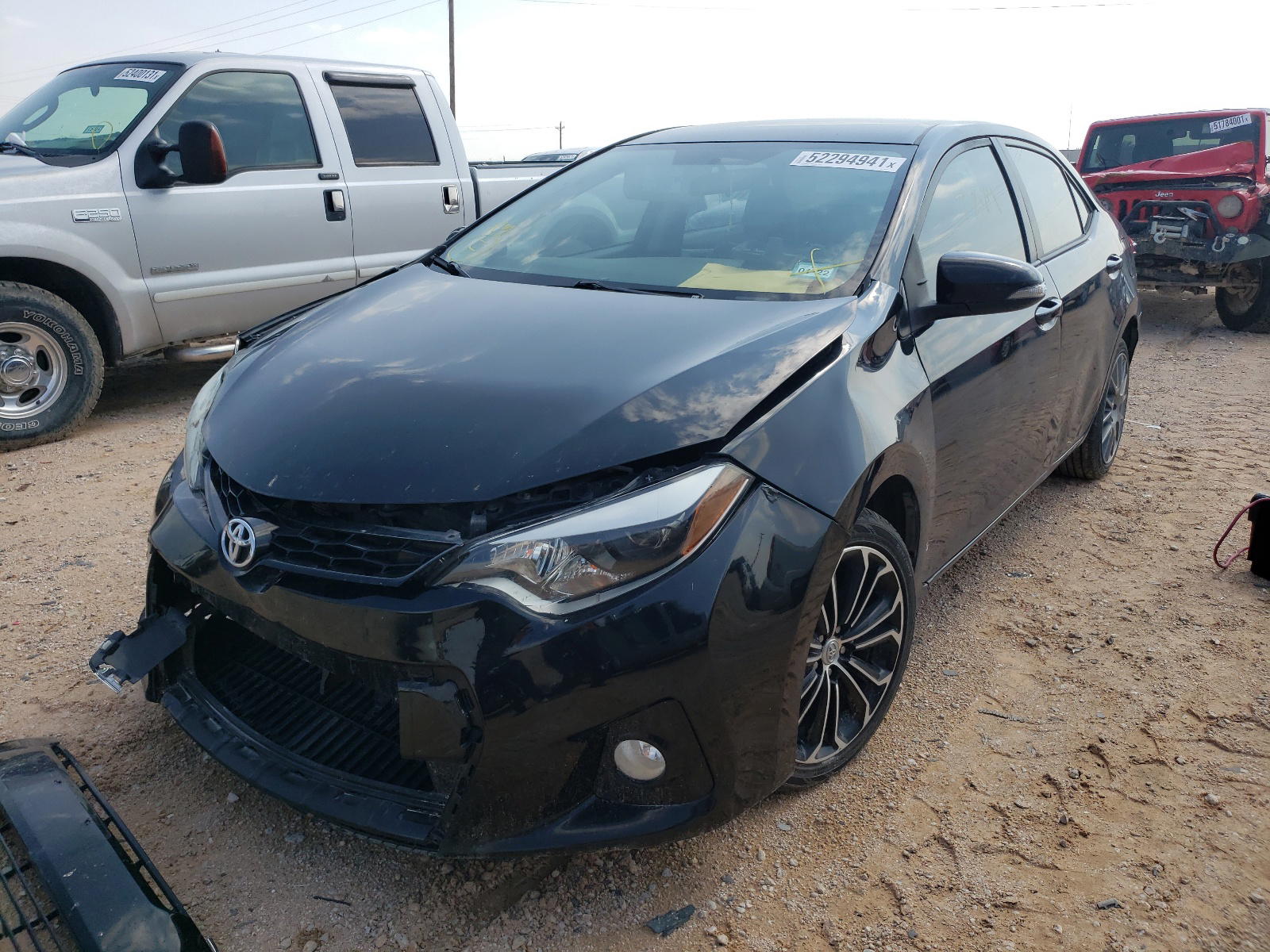 Photo 2 from auction – 2016 TOYOTA COROLLA L with VIN 5YFBURHE4GP422337