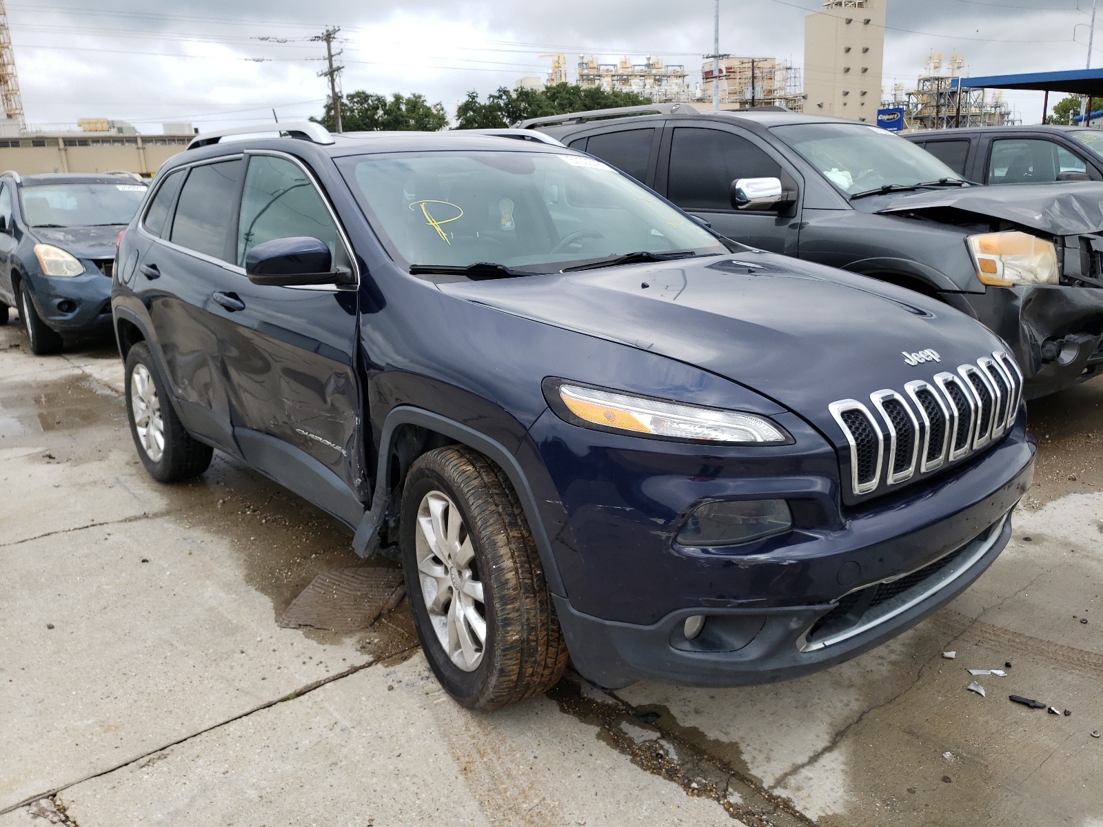 JEEP CHEROKEE L 2014 with VIN 1C4PJMDB5EW157039 - Photo from auction