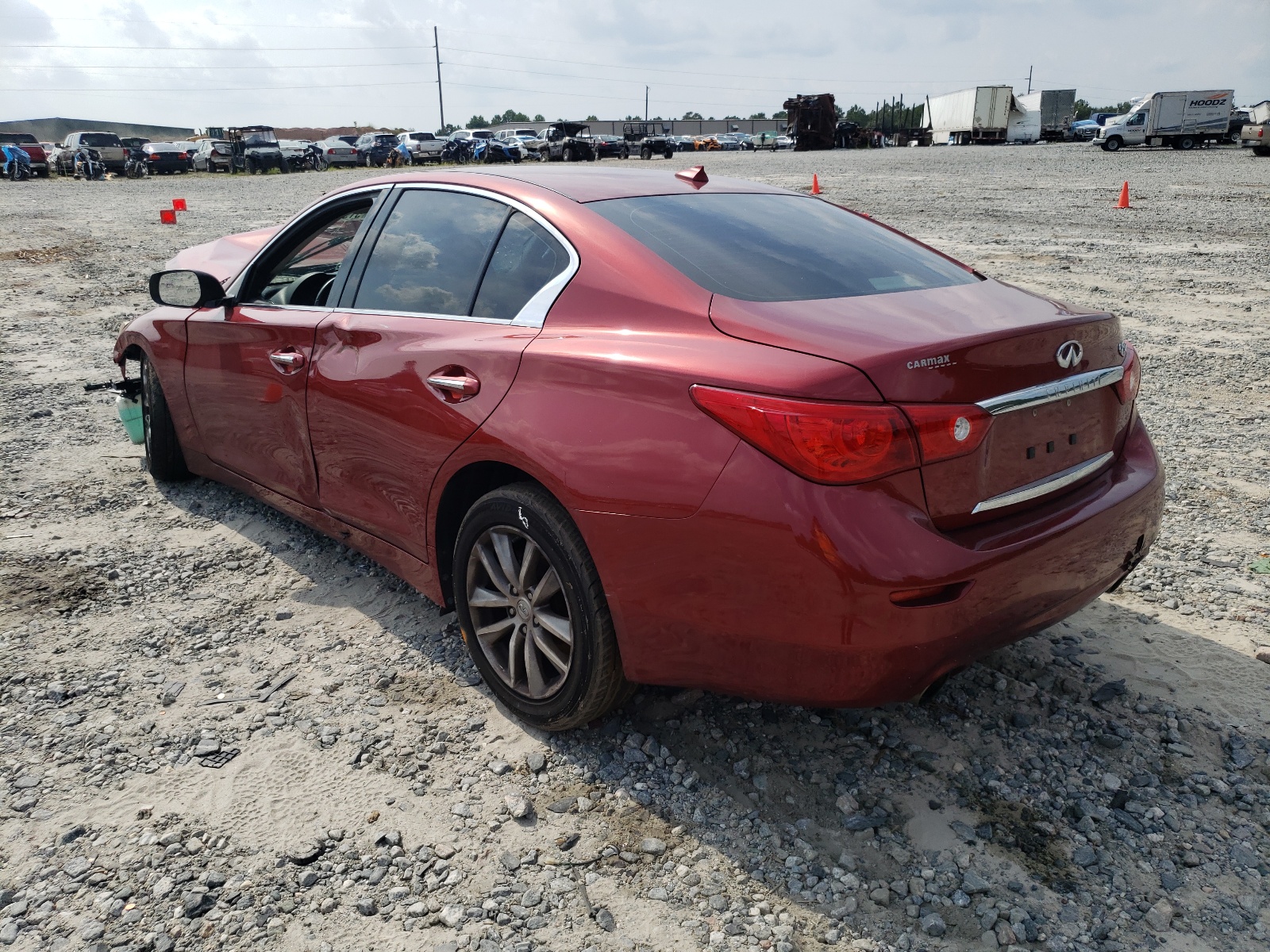 Photo 3 from auction – 2015 INFINITI Q50 BASE with VIN JN1BV7AP0FM336671