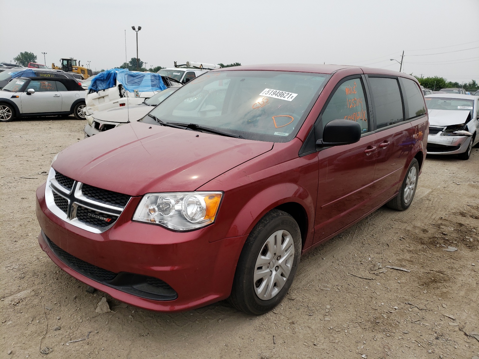 Photo 2 from auction – 2014 DODGE GRAND CARA with VIN 2C4RDGBGXER419789