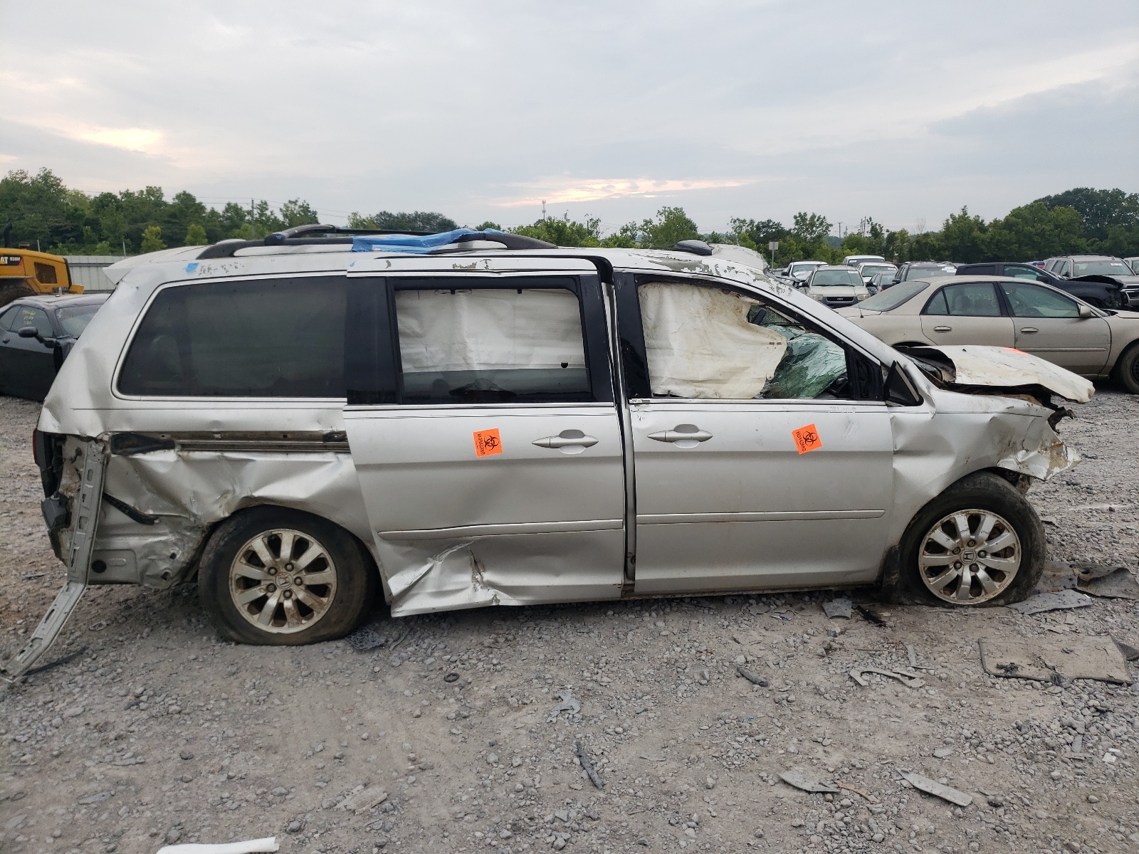 Photo 16 from auction – 2009 HONDA ODYSSEY EX with VIN 5FNRL38769B015974