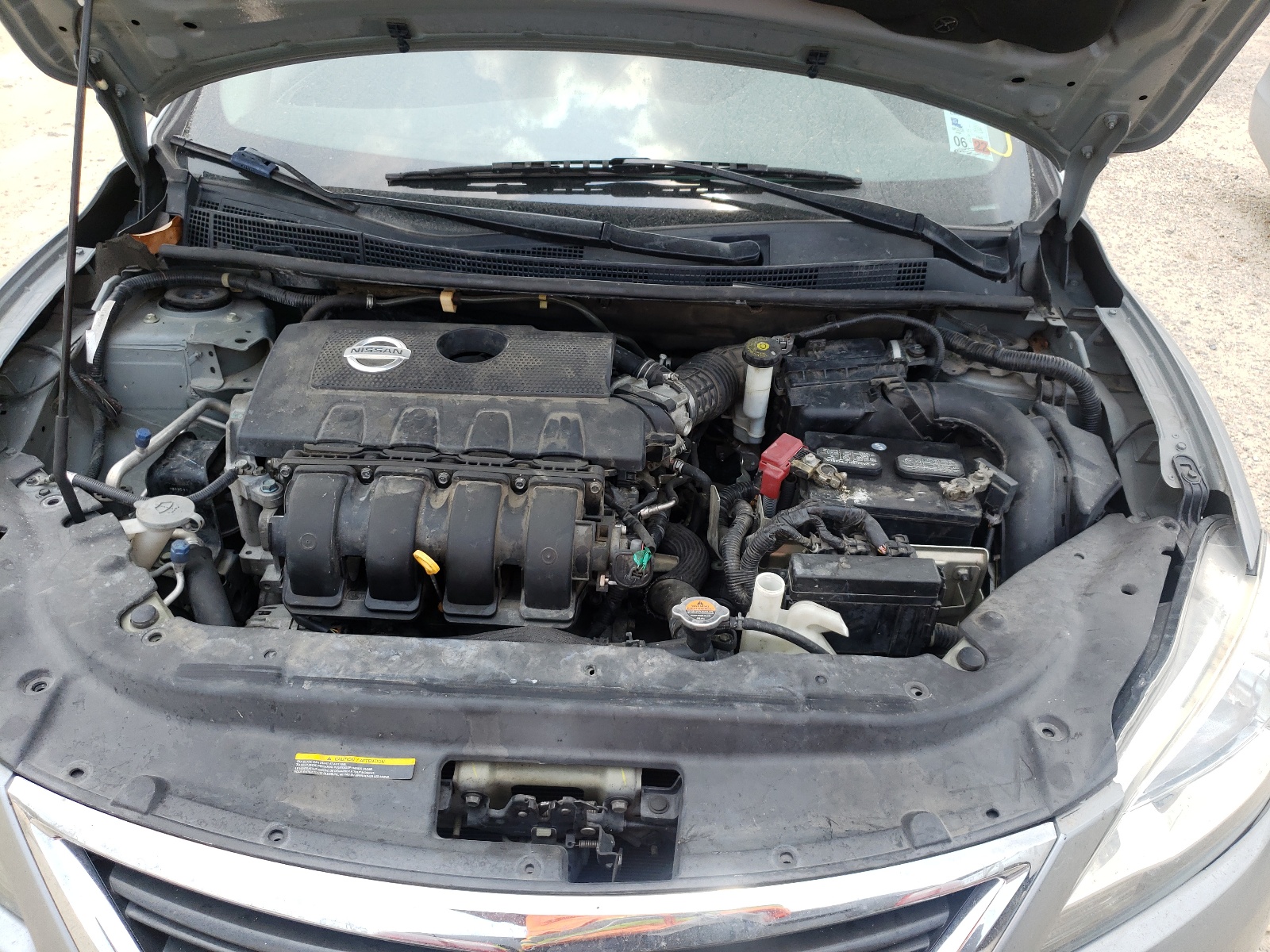 Photo 7 from auction – 2014 NISSAN SENTRA S with VIN 3N1AB7AP4EL633262