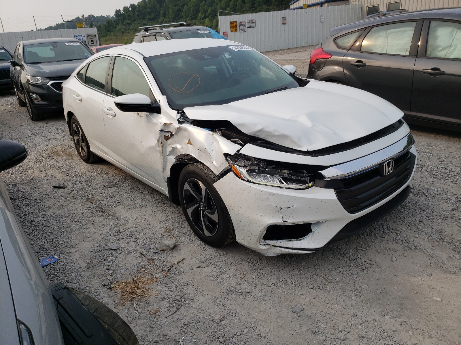 HONDA INSIGHT EX 2021 with VIN 19XZE4F52ME010111 - Photo from auction