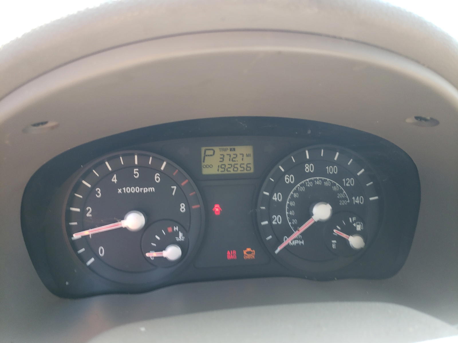 Photo 8 from auction – 2006 KIA RIO with VIN KNADE123X66064193