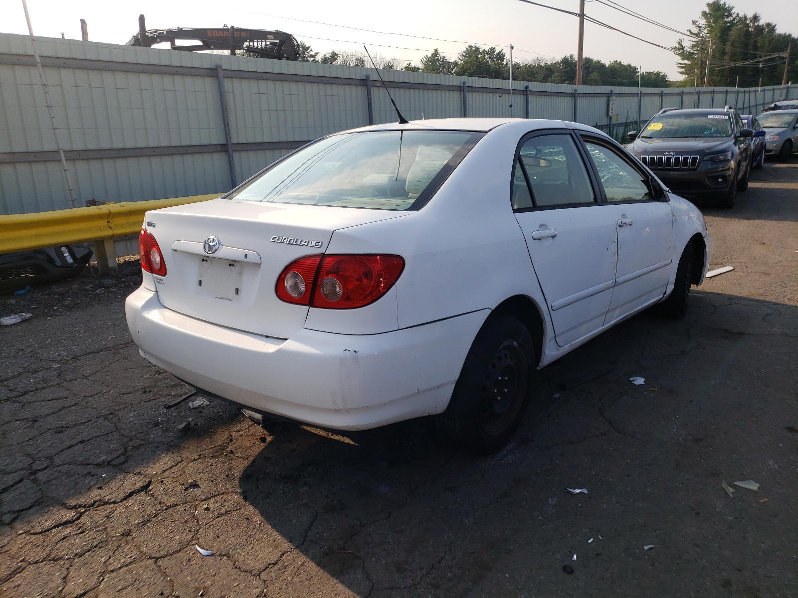 Photo 4 from auction – 2007 TOYOTA COROLLA CE with VIN JTDBR32E770120848