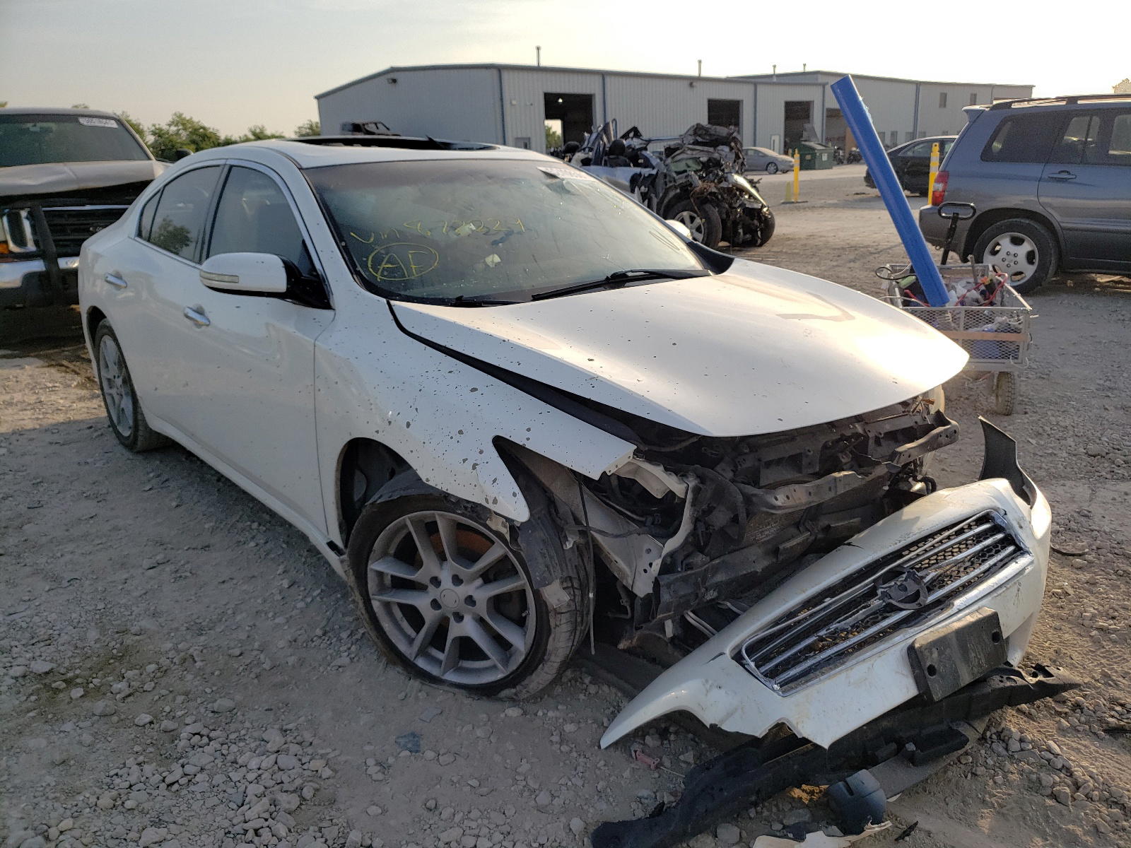 NISSAN MAXIMA S 2010 with VIN 1N4AA5AP6AC872229 - Photo from auction