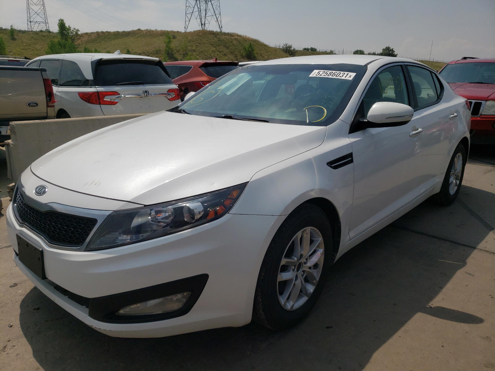 Photo 2 from auction – 2012 KIA OPTIMA LX with VIN KNAGM4A71C5273166