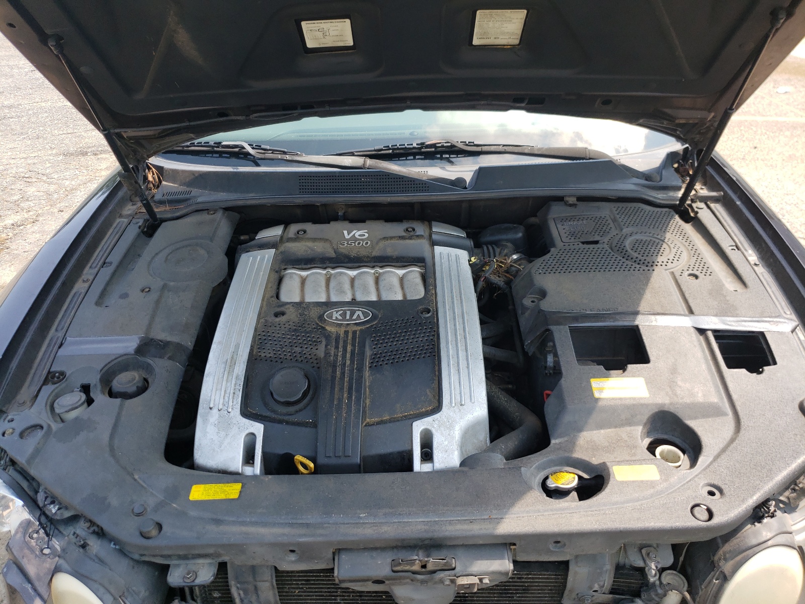 Photo 7 from auction – 2005 KIA AMANTI with VIN KNALD124455074634