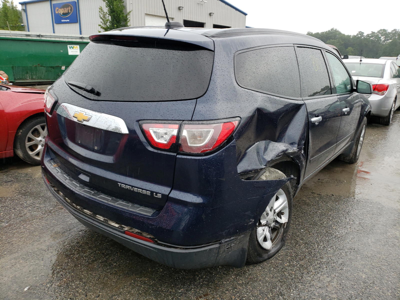Photo 4 from auction – 2016 CHEVROLET TRAVERSE L with VIN 1GNKRFED6GJ301882