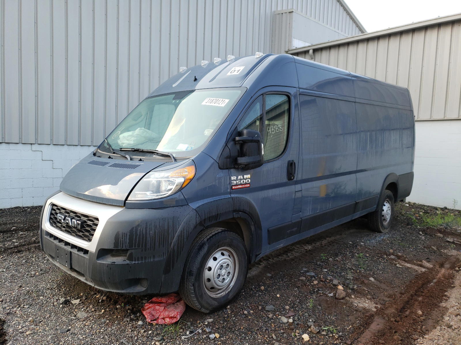 Photo 2 from auction – 2020 RAM PROMASTER with VIN 3C6URVJG8LE133883