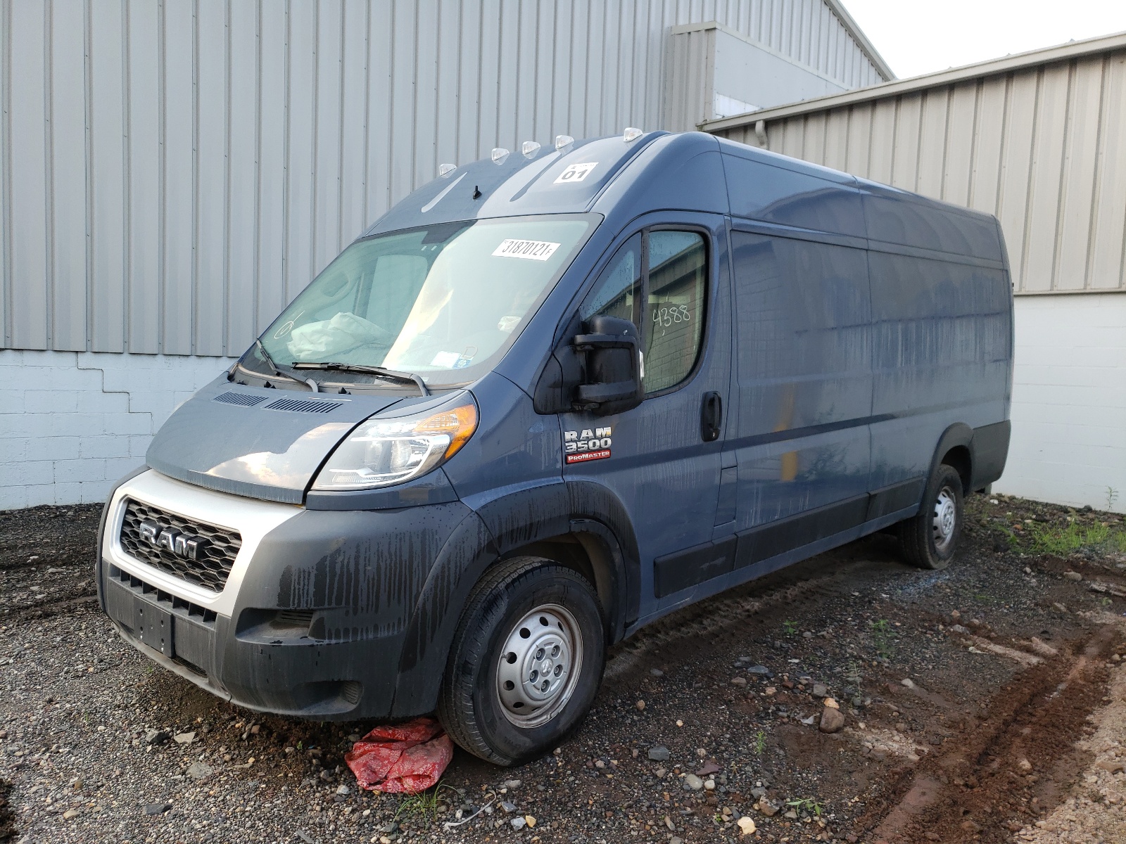 صورة رقم 2 من المزاد - 2020 RAM PROMASTER مع VIN 3C6URVJG8LE133883
