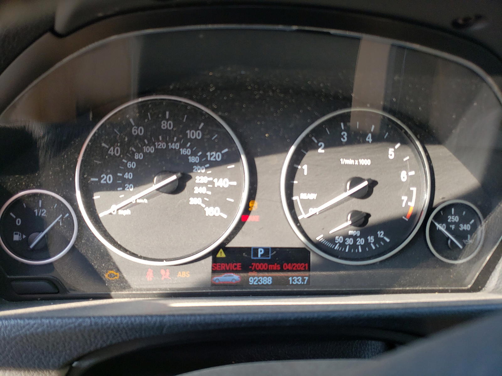 Photo 8 from auction – 2013 BMW 328 I with VIN WBA3A5G53DNP24649