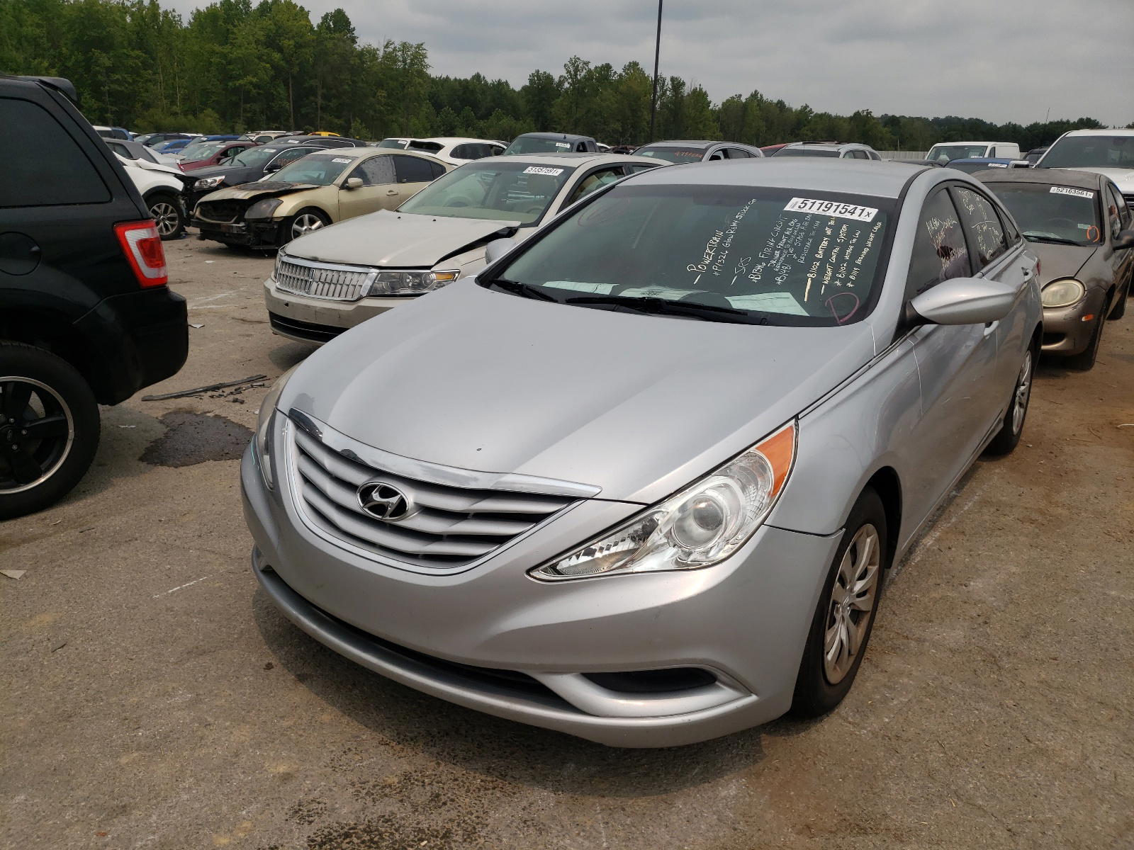 Photo 2 from auction – 2012 HYUNDAI SONATA GLS with VIN 5NPEB4AC3CH351699