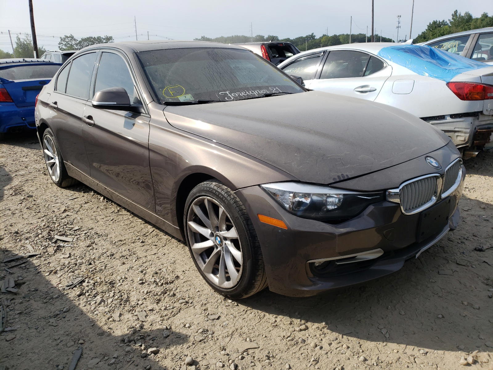 BMW 328 XI 2013 with VIN WBA3B3C56DF530652 - Photo from auction
