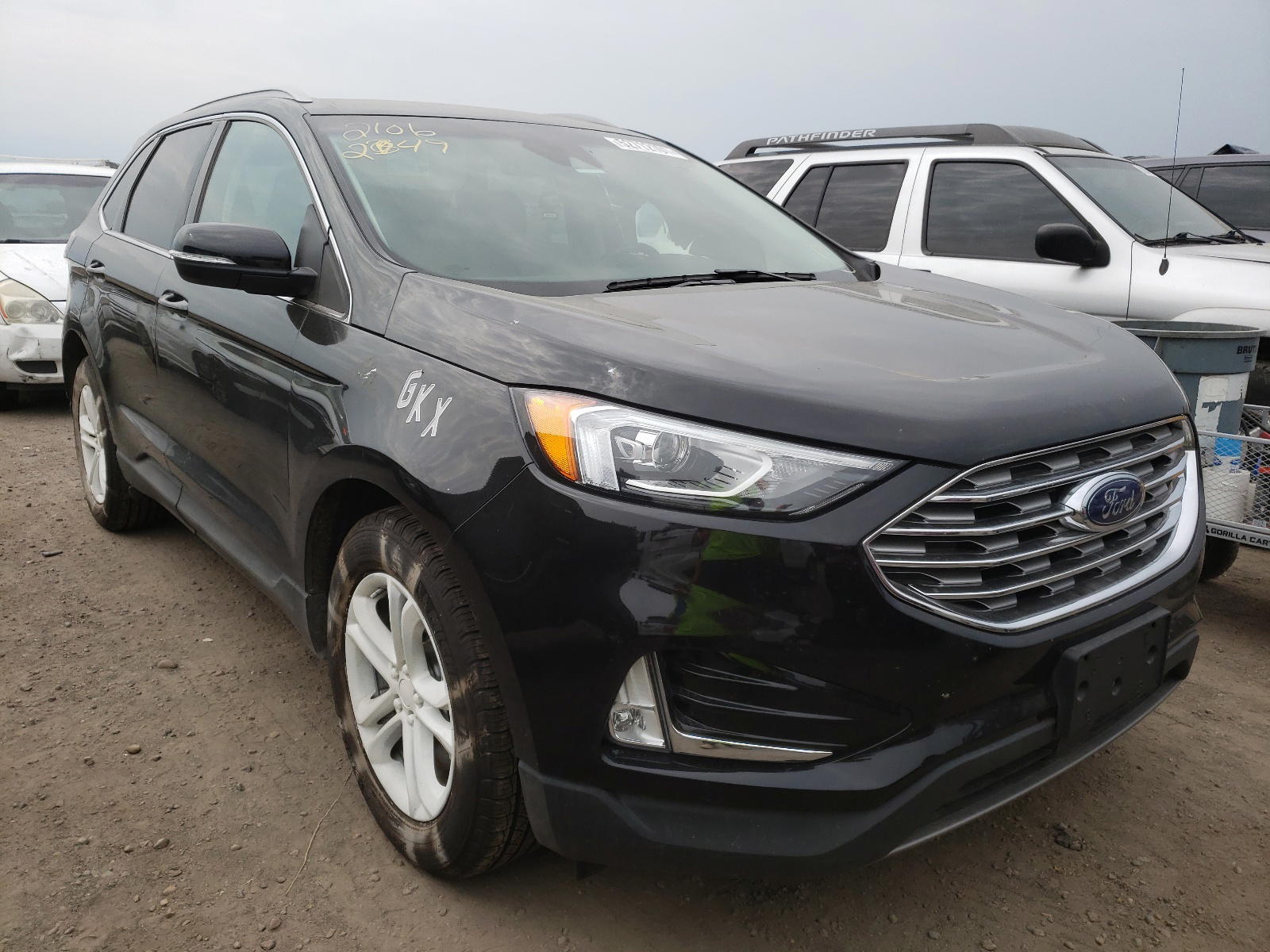 FORD EDGE SEL 2020 with VIN 2FMPK4J96LBB15049 - Photo from auction