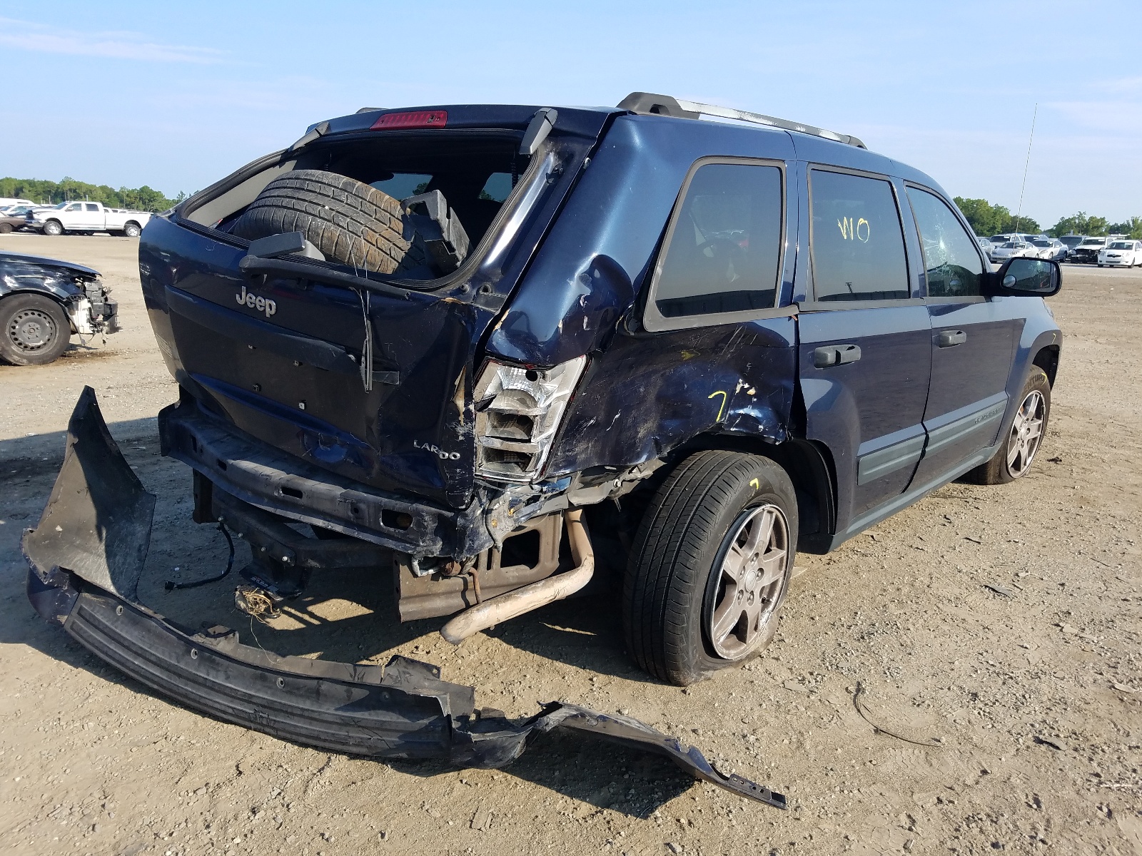 Photo 4 from auction – 2005 JEEP GRAND CHER with VIN 1J4GS48K95C720953