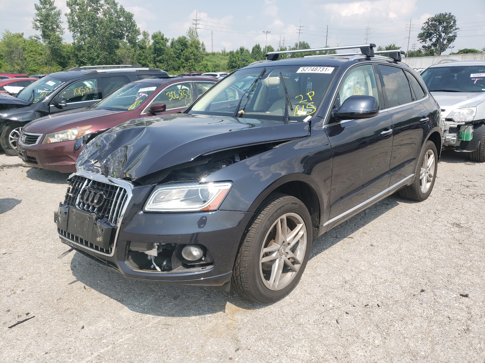Zdjęcie 2 z aukcji – 2017 AUDI Q5 PREMIUM z VIN WA1C2AFP0HA100276