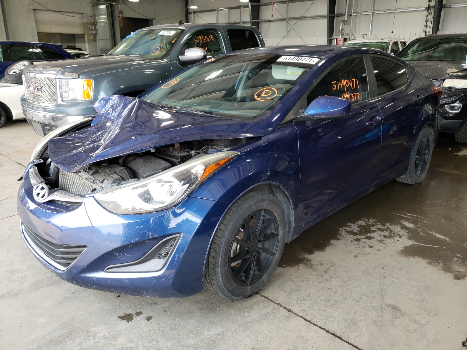 Photo 2 from auction – 2016 HYUNDAI ELANTRA SE with VIN 5NPDH4AE6GH718158