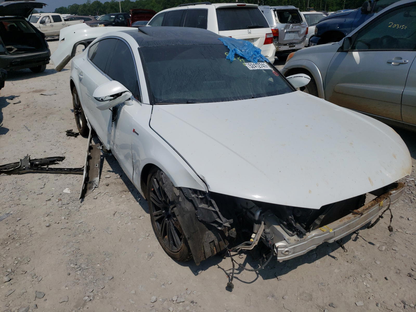 AUDI A7 PRESTIG 2013 with VIN WAU2GAFC3DN130601 - Photo from auction