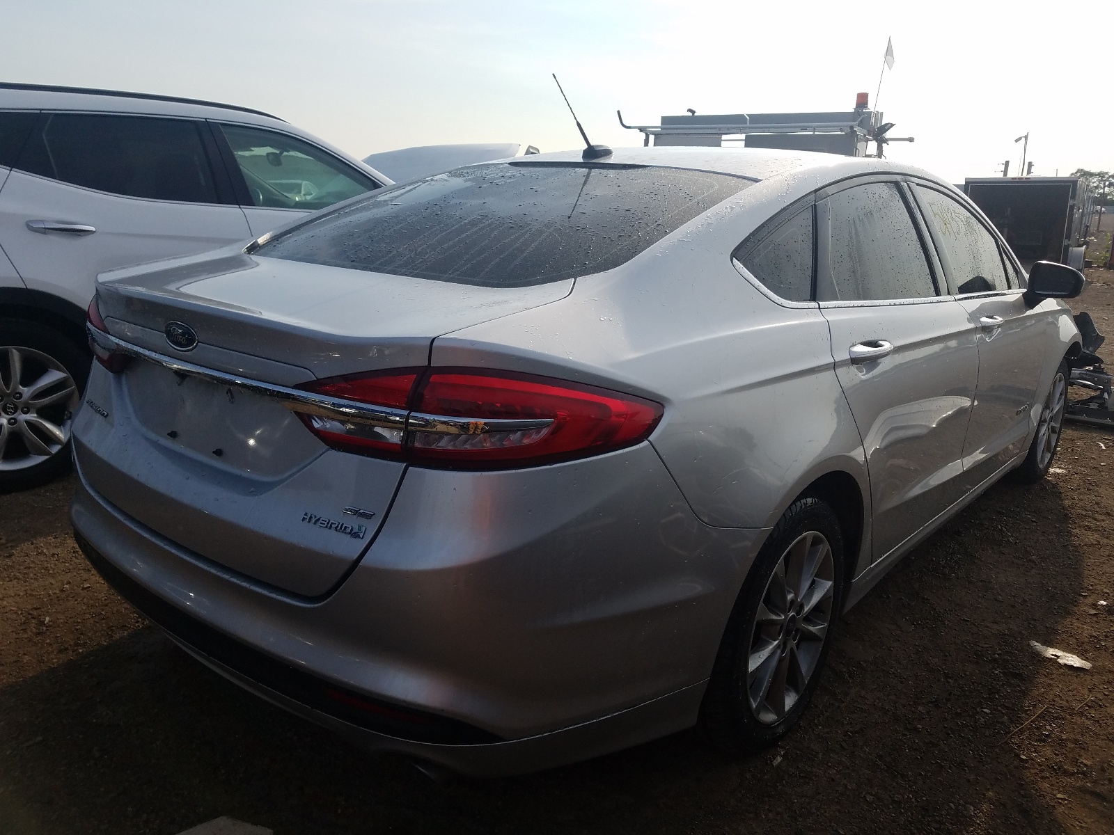 Photo 4 from auction – 2017 FORD FUSION SE with VIN 3FA6P0LUXHR358633