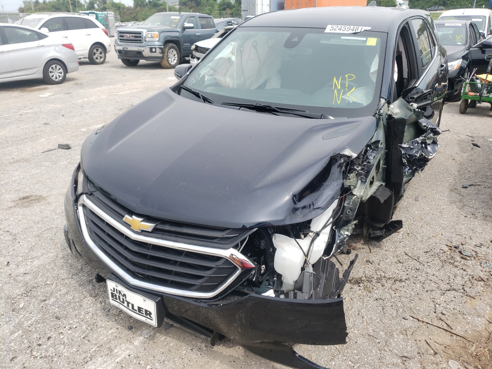 Photo 9 from auction – 2021 CHEVROLET EQUINOX LT with VIN 3GNAXKEV9MS142840