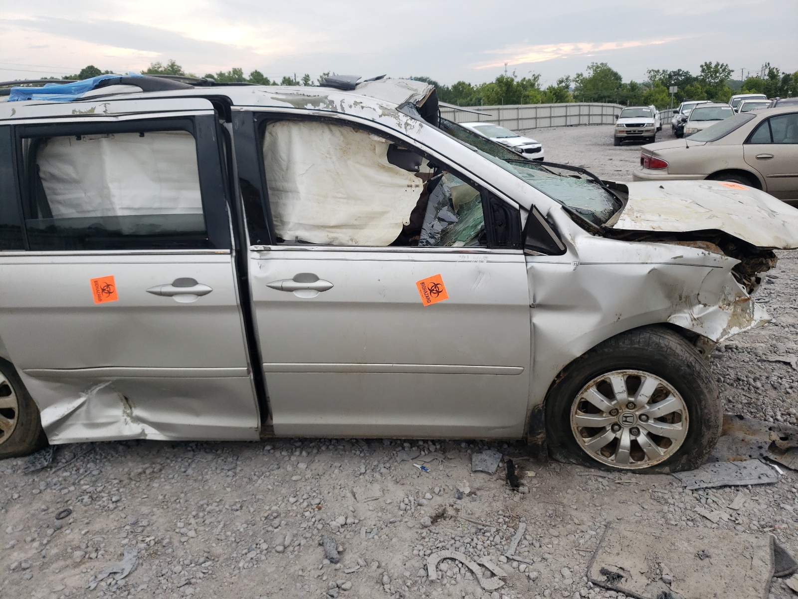Photo 15 from auction – 2009 HONDA ODYSSEY EX with VIN 5FNRL38769B015974