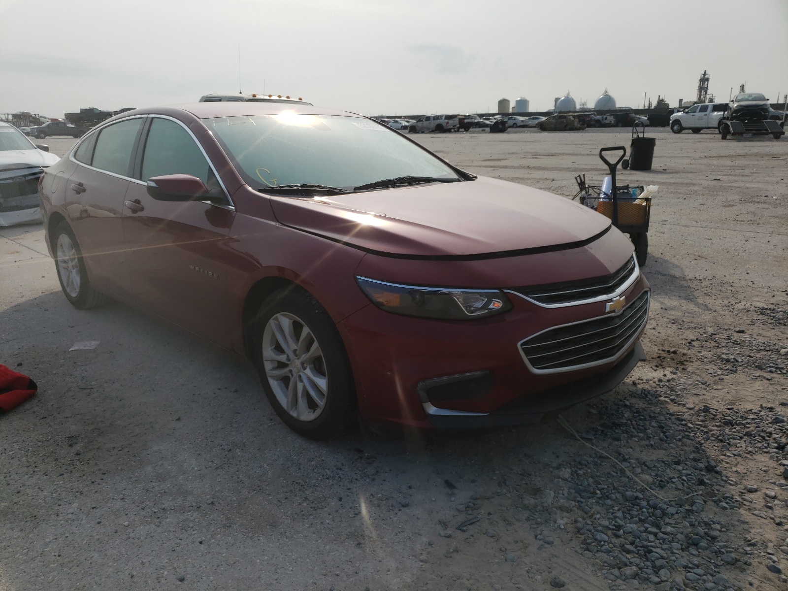 Photo 1 from auction – 2018 CHEVROLET MALIBU LT with VIN 1G1ZD5ST9JF248478