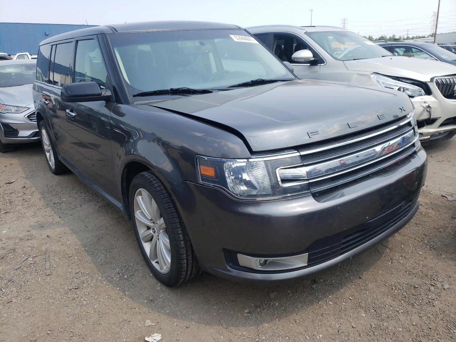 FORD FLEX 2016 with VIN 2FMHK6C88GBA11432 - Photo from auction