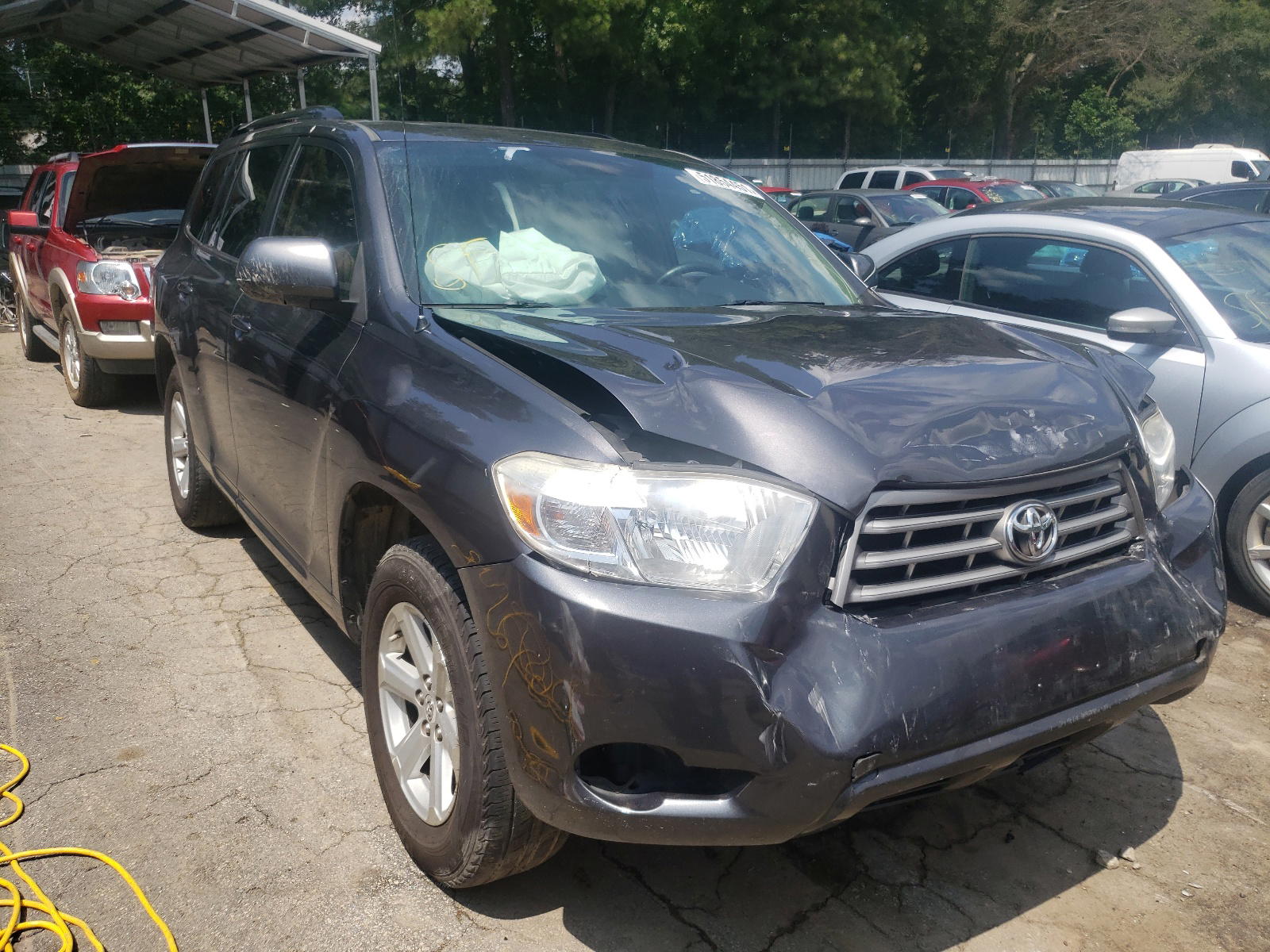 TOYOTA HIGHLANDER 2010 with VIN 5TDZA3EH6AS003620 - Photo from auction