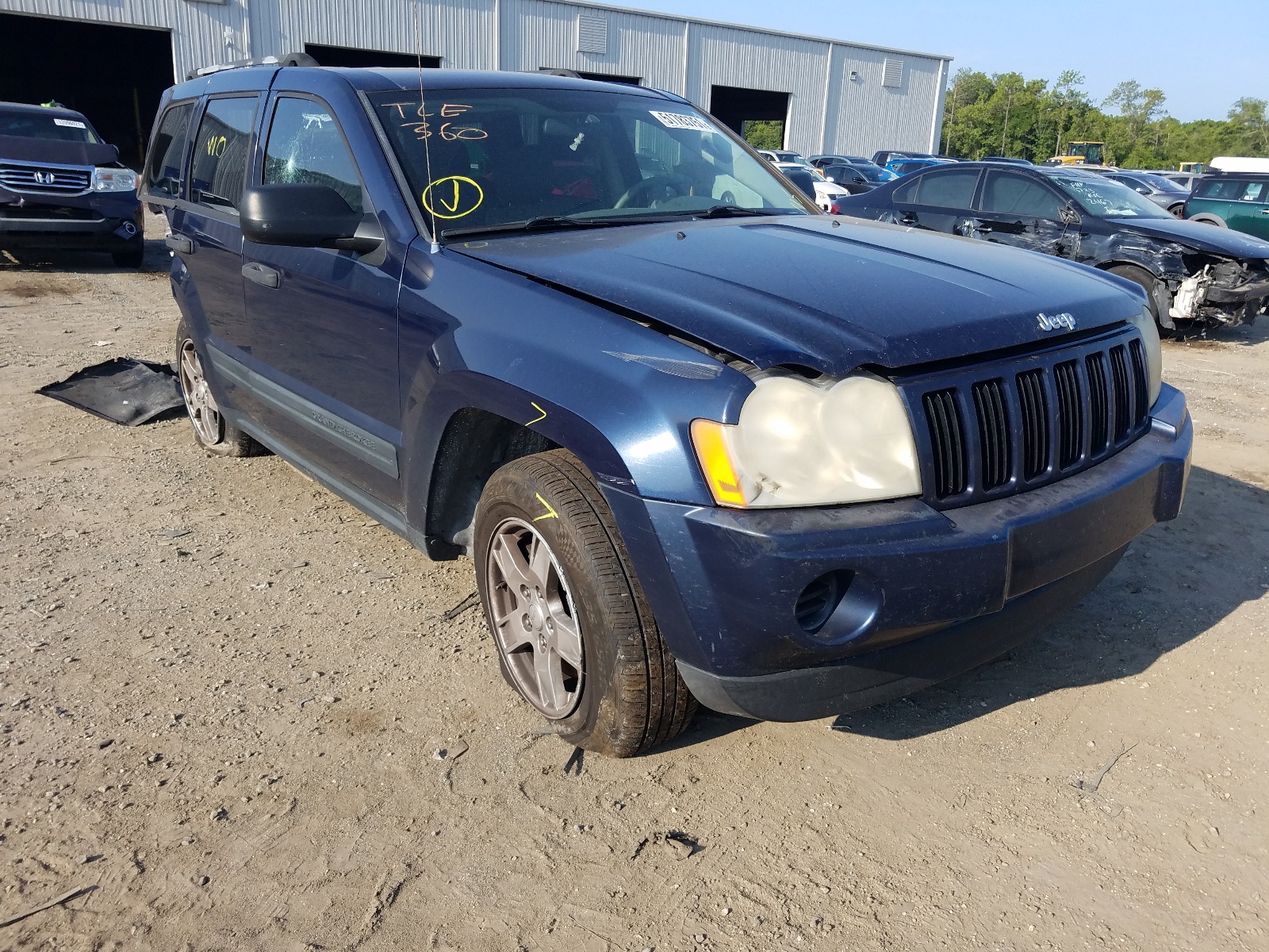 JEEP GRAND CHER 2005 with VIN 1J4GS48K95C720953 - Photo from auction