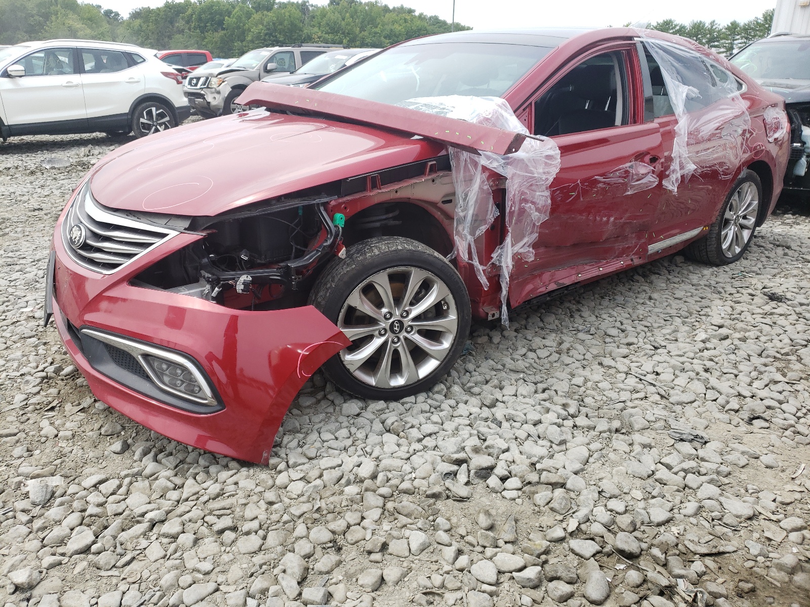 Photo 9 from auction – 2016 HYUNDAI AZERA LIMI with VIN KMHFH4JG0GA529907