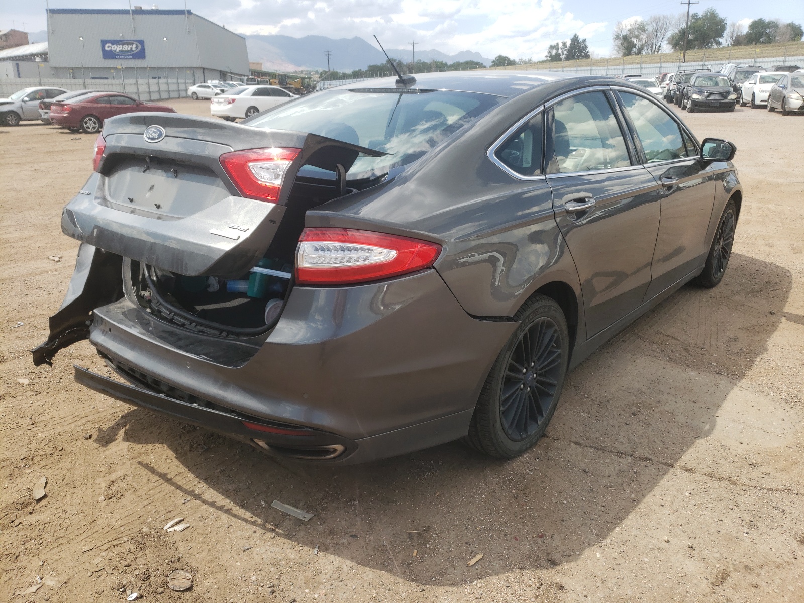 Photo 4 from auction – 2016 FORD FUSION SE with VIN 3FA6P0T9XGR355516