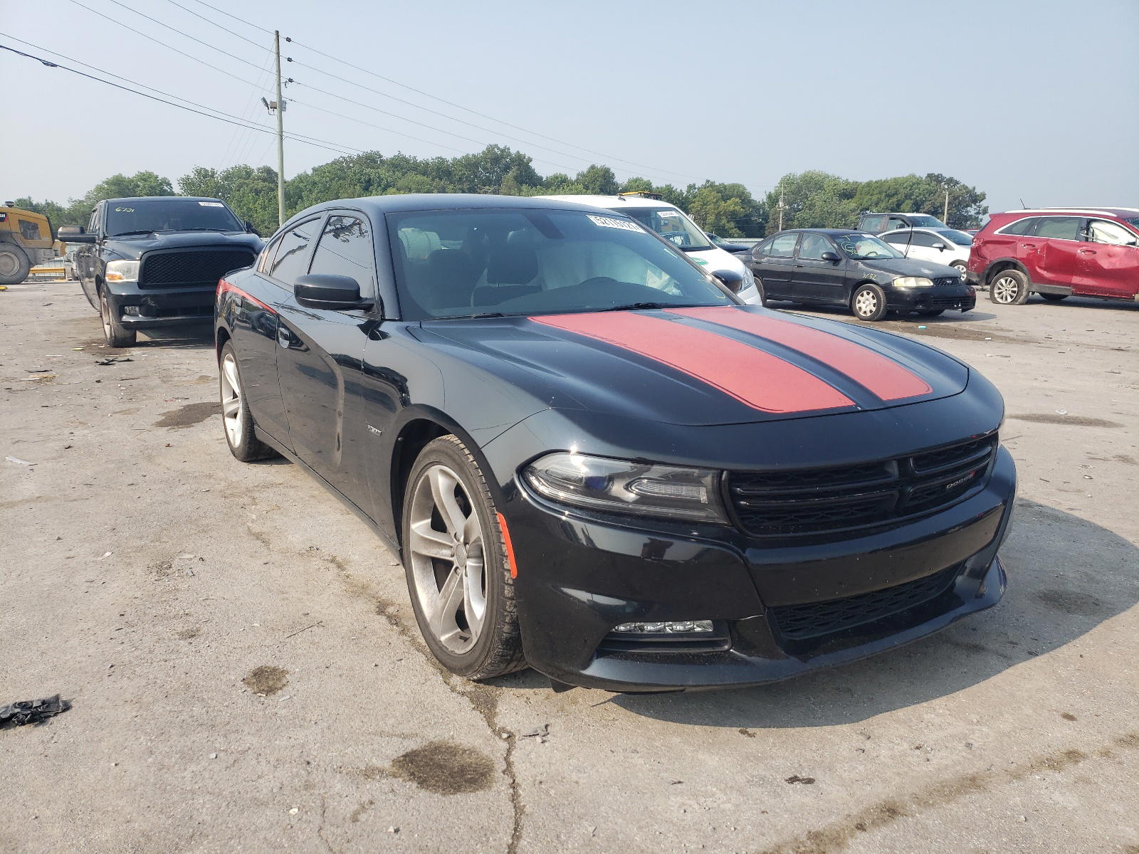DODGE CHARGER R/ 2016 with VIN 2C3CDXCT3GH285433 - Photo from auction