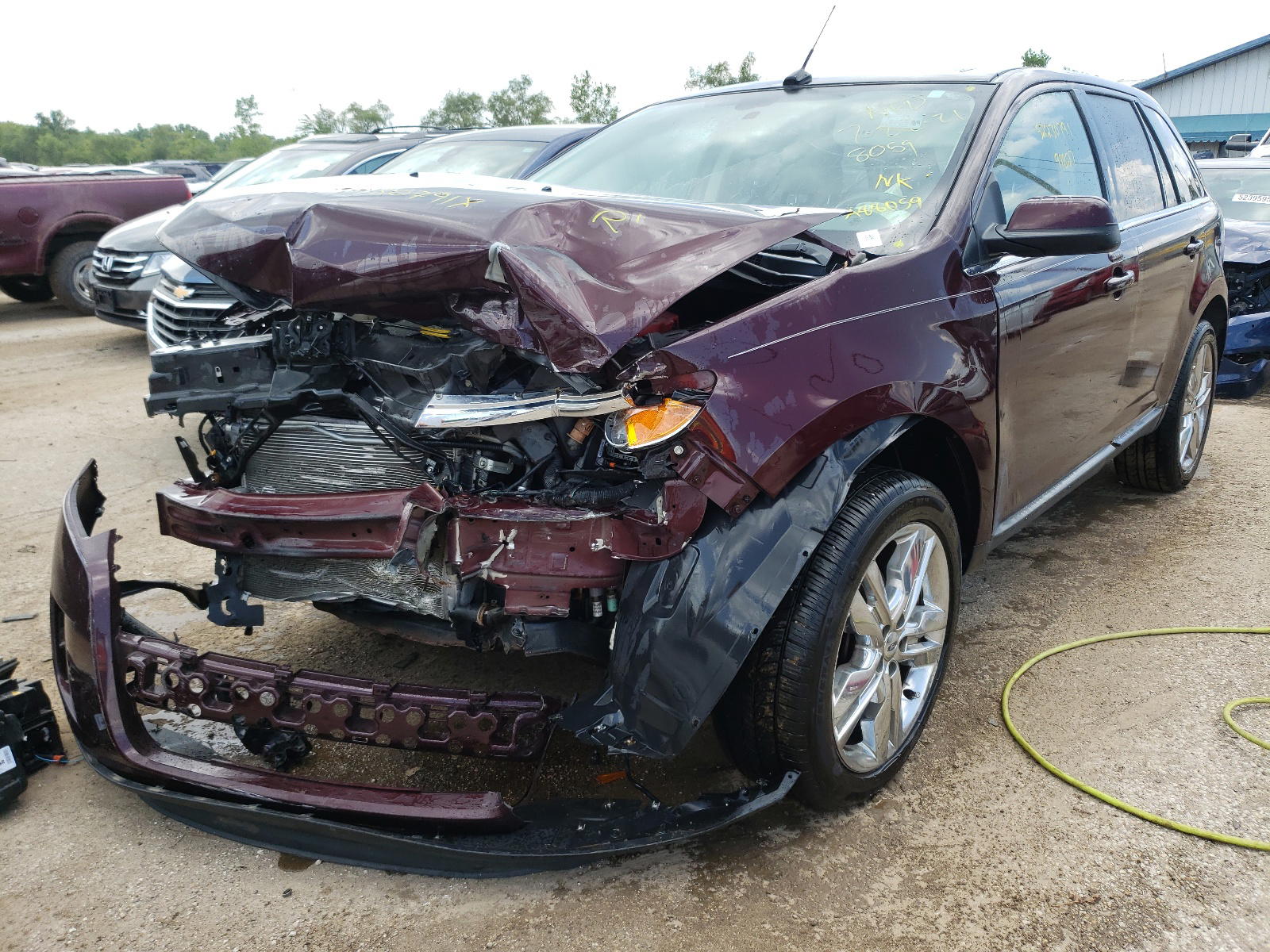 Photo 2 from auction – 2011 FORD EDGE LIMIT with VIN 2FMDK4KCXBBA88059
