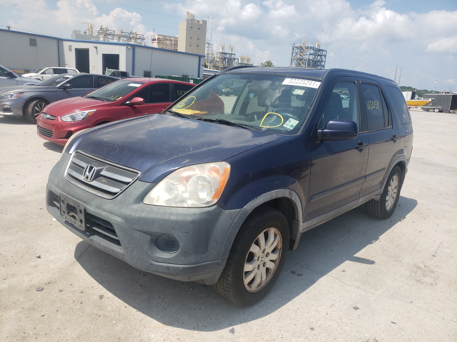 Photo 2 from auction – 2006 HONDA CR-V EX with VIN JHLRD78886C011210